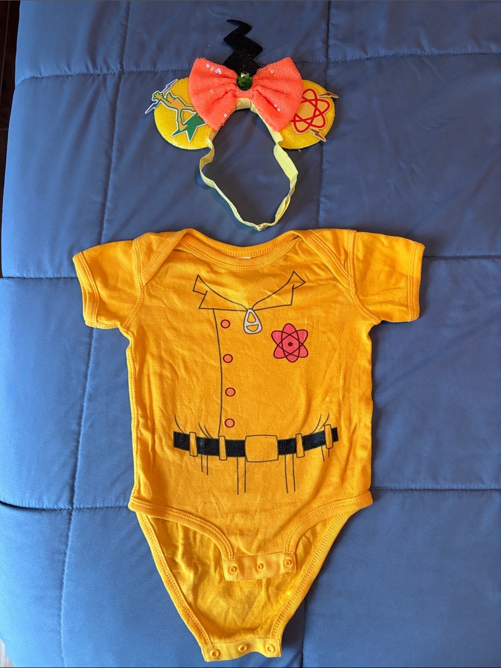 Powerline Baby Onesie with Headband